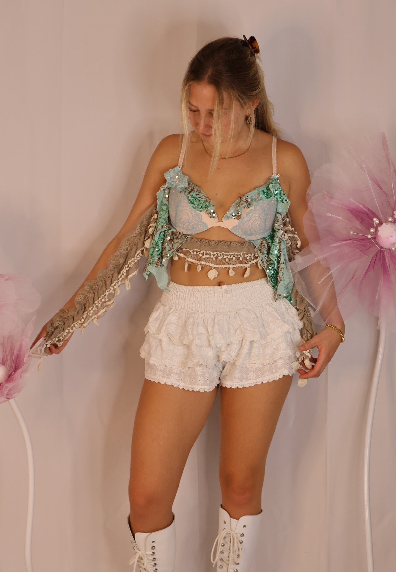 OOAK Mermaid Top - Size 12-14 C/D cup