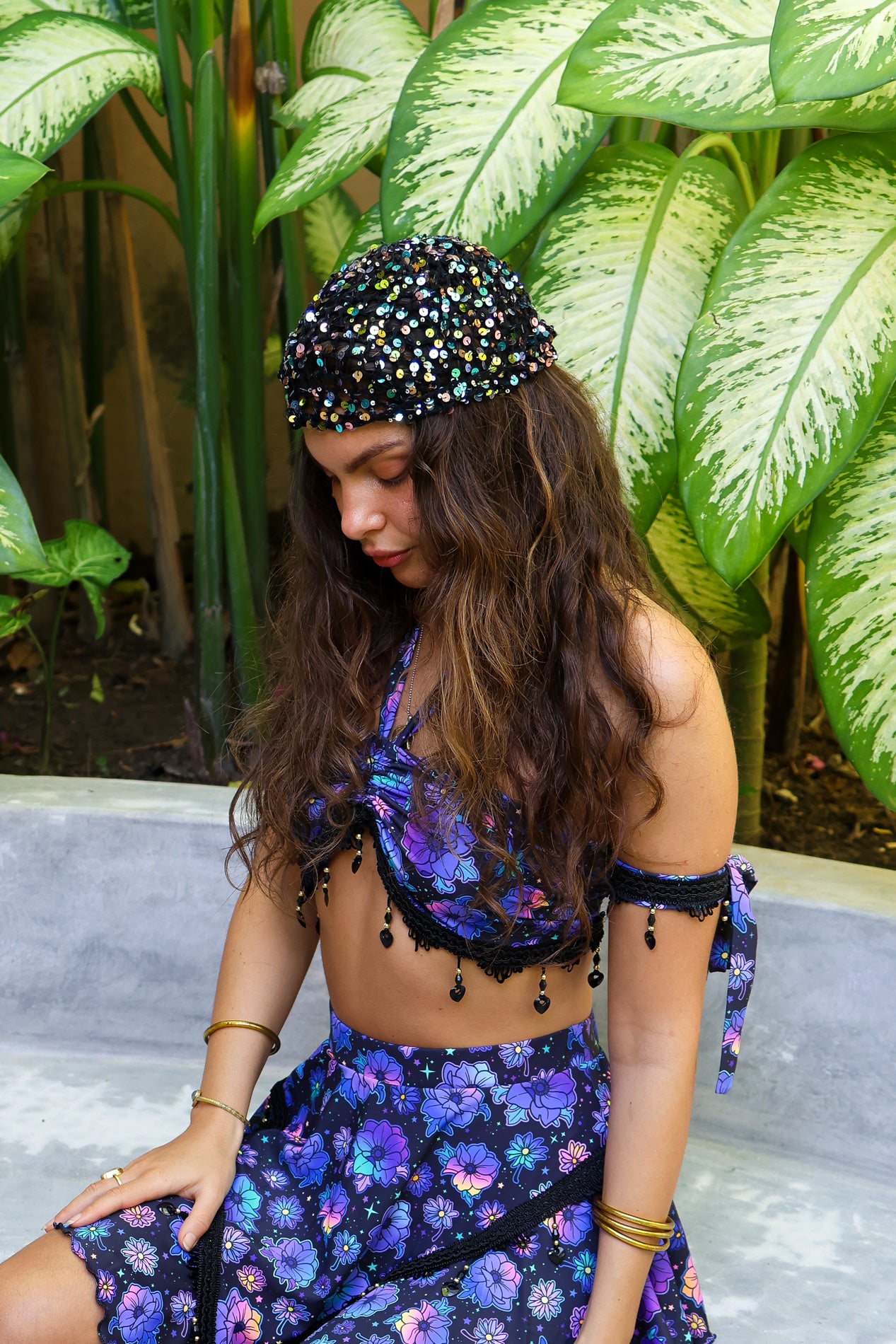 Crochet Hat - Midnight