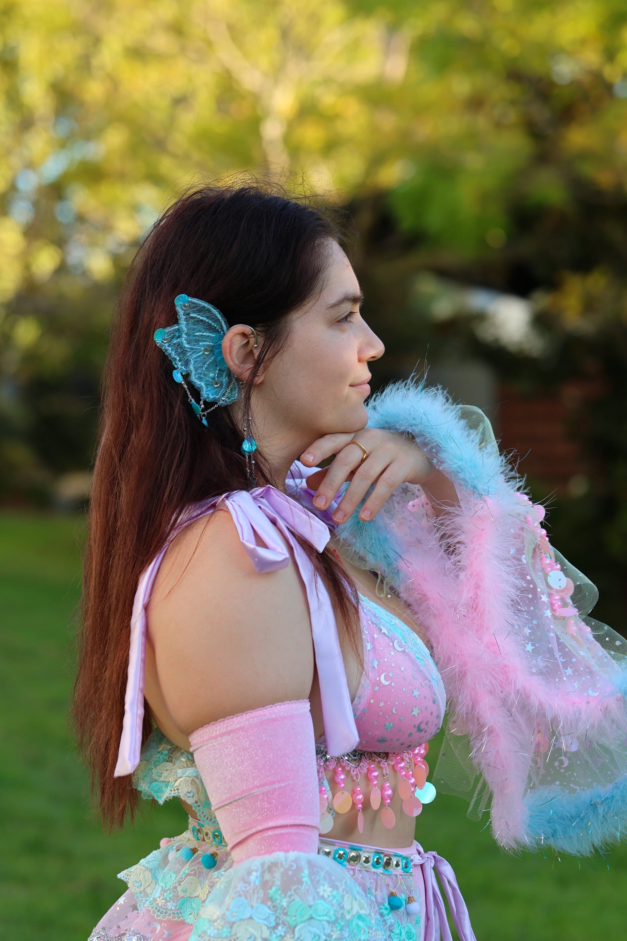 Cloud Pixie Ears - Blue