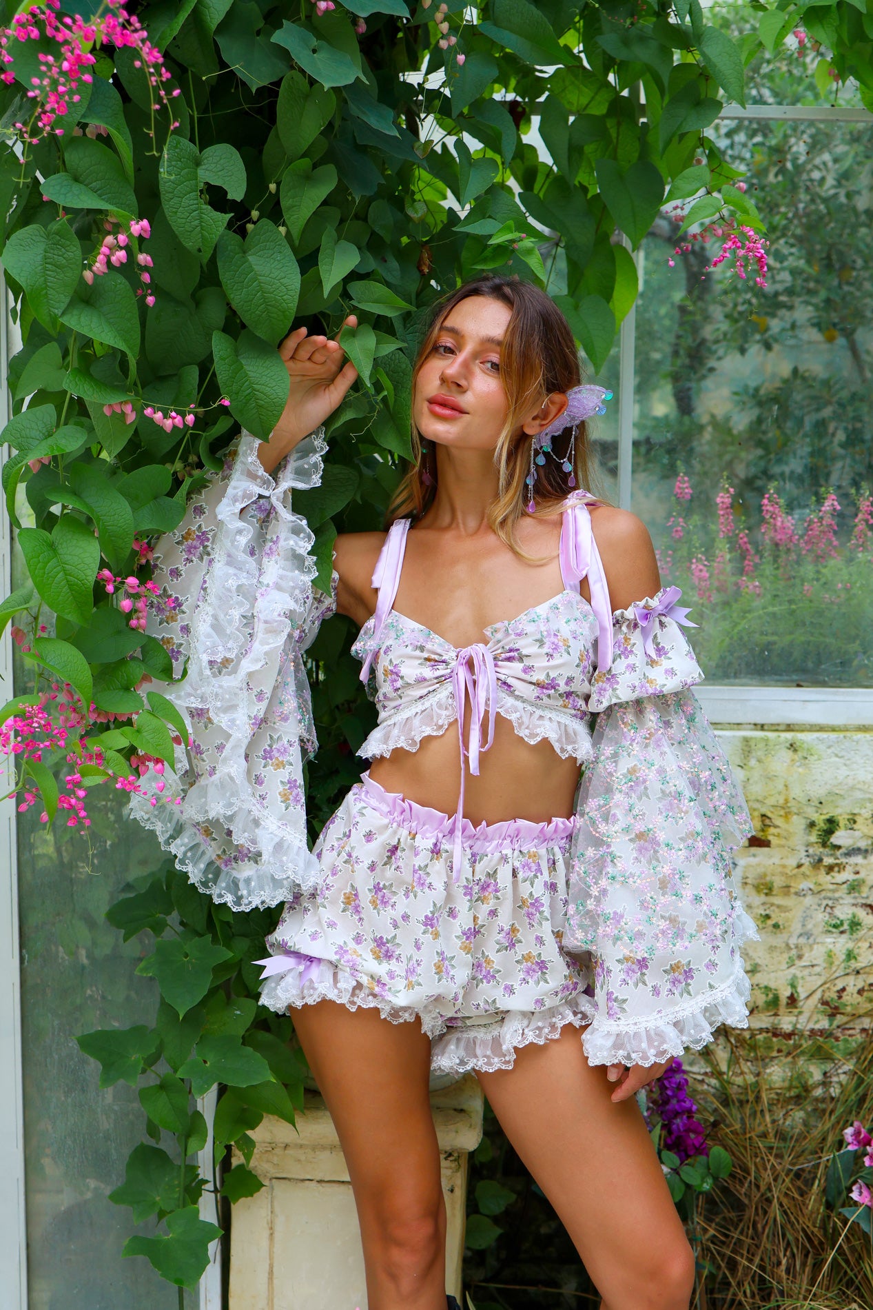 Lavender Moonflower - Top