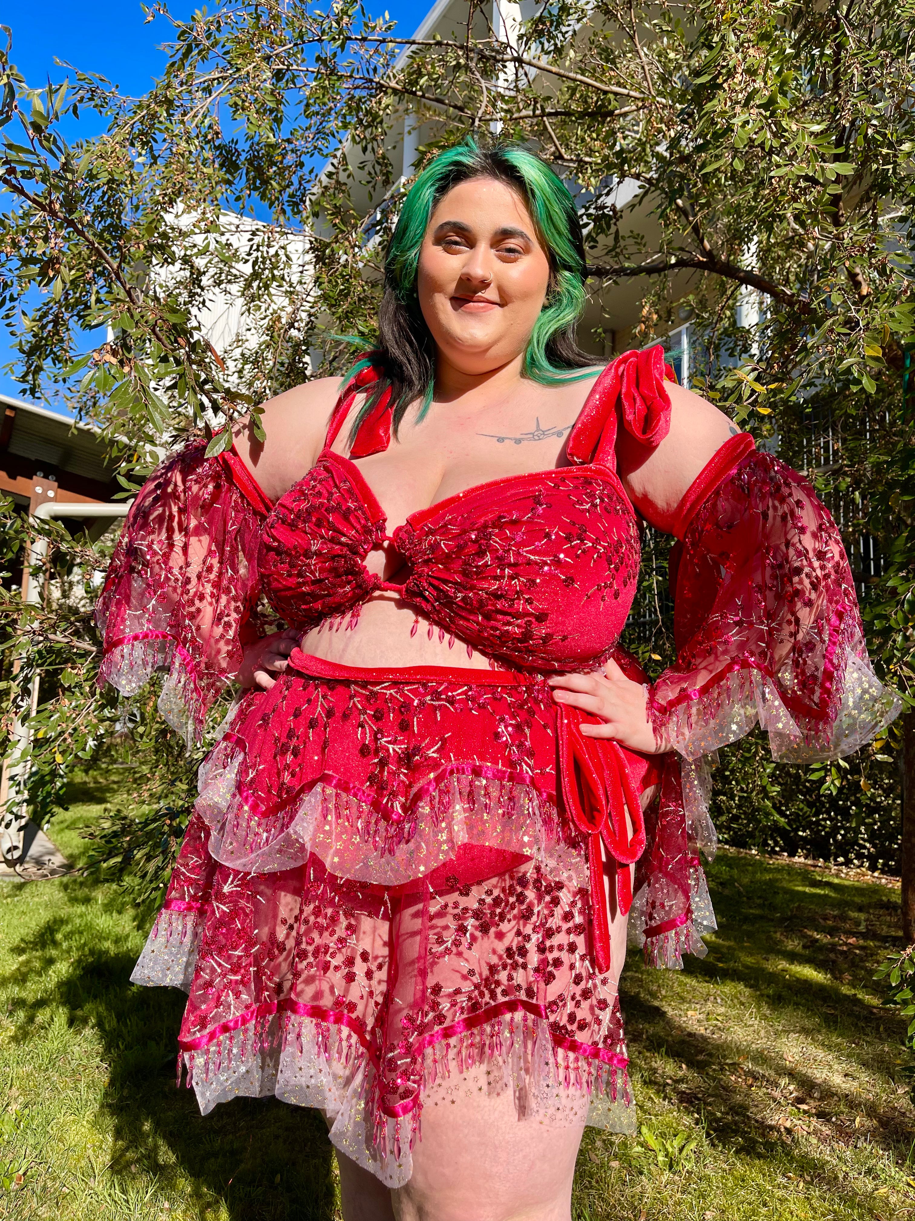 Crimson Fairy - OOAK