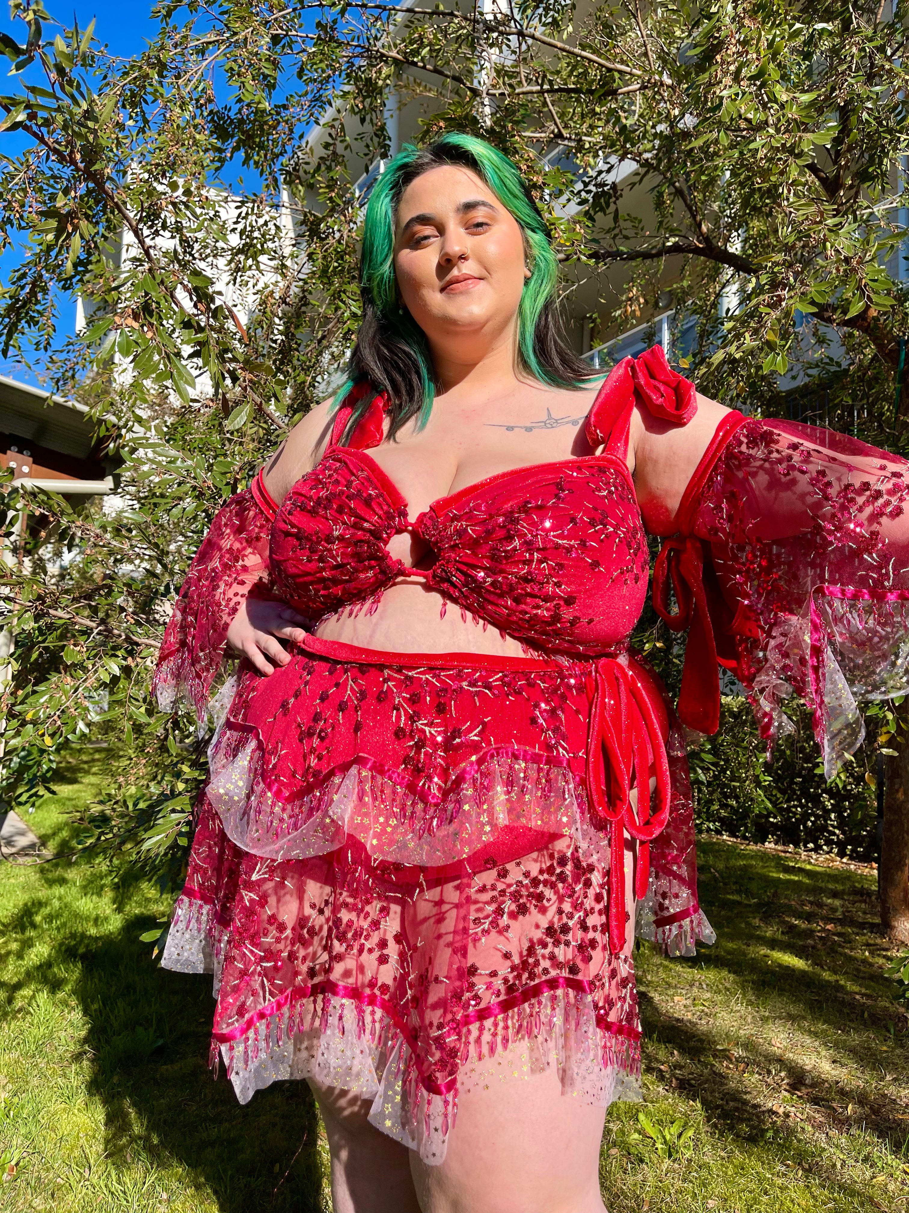 Crimson Fairy - OOAK