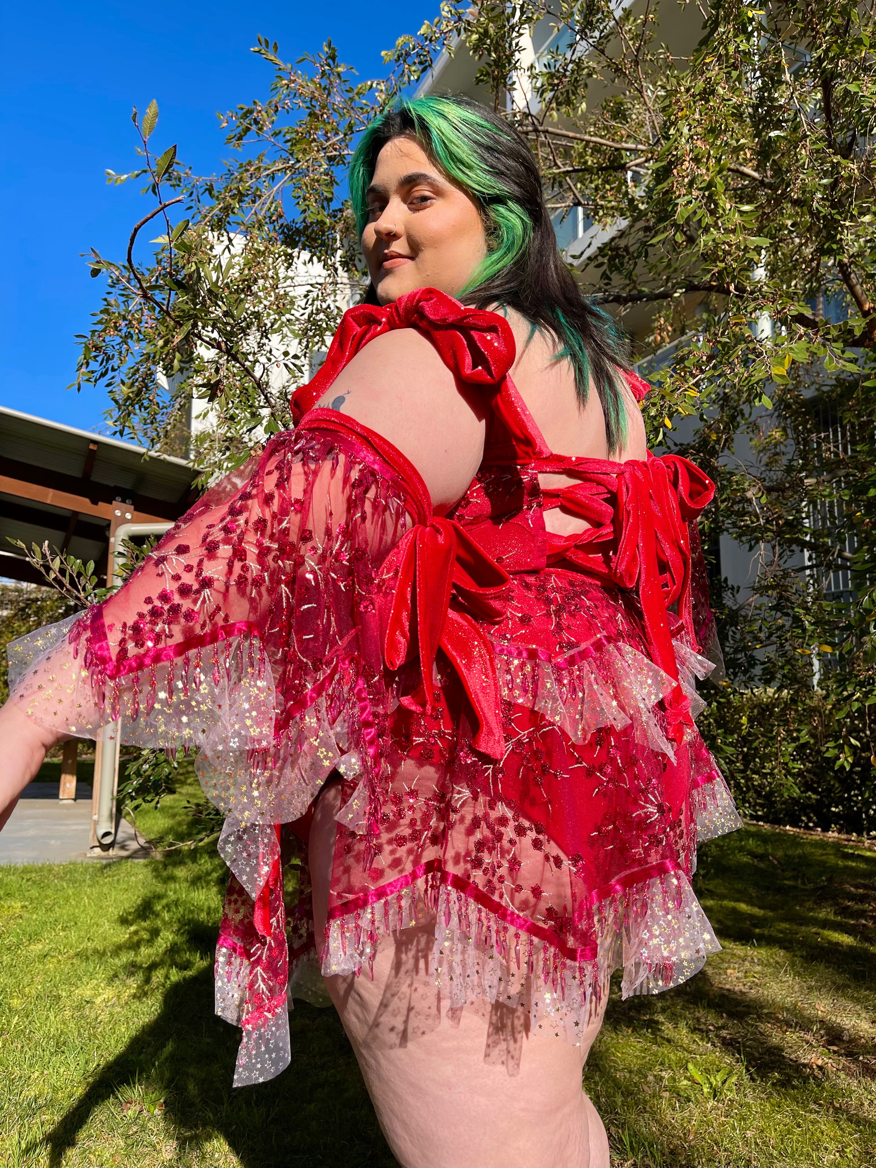 Crimson Fairy - OOAK