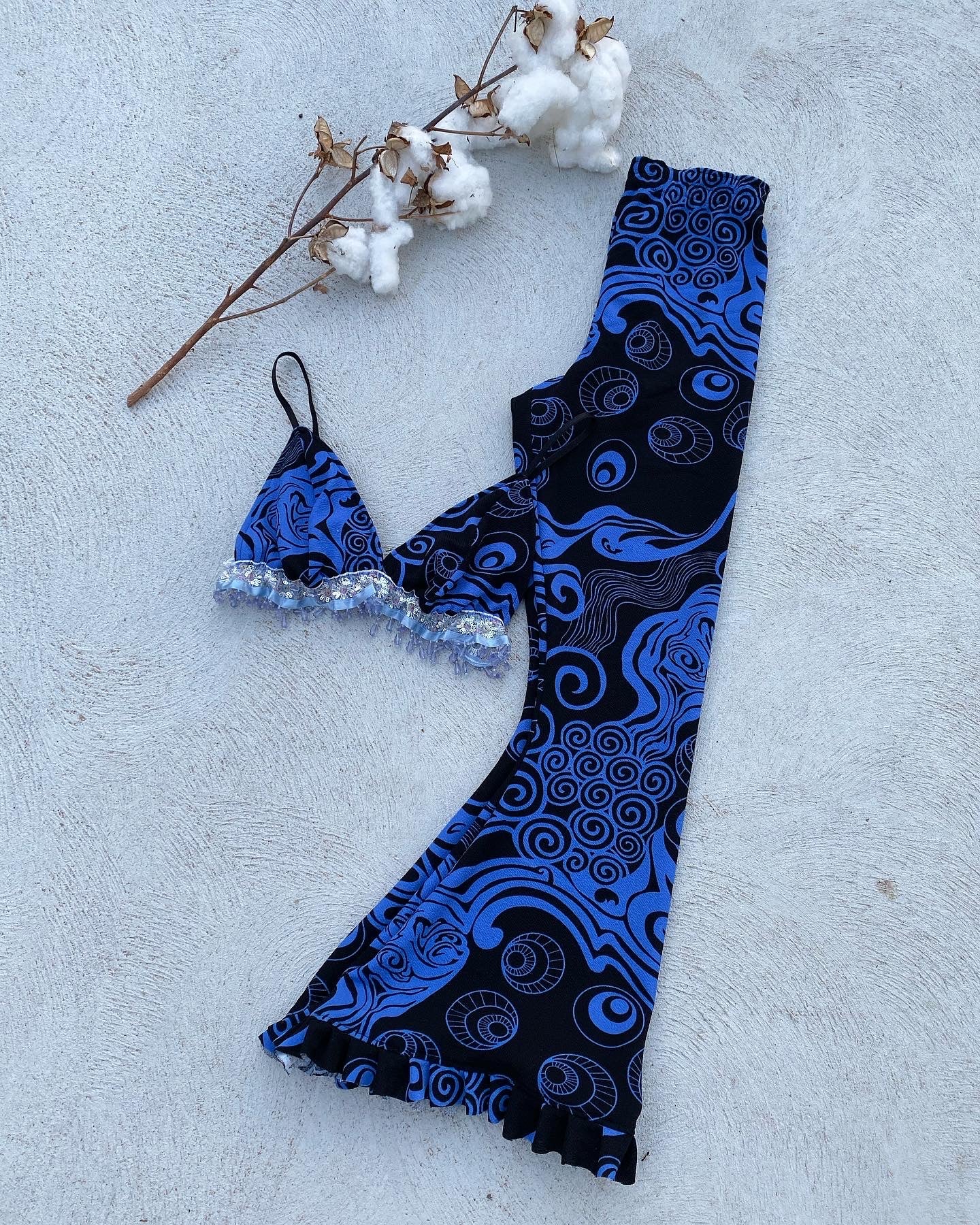 Create Your Own - Stretch Flares and Keyhole Bralette