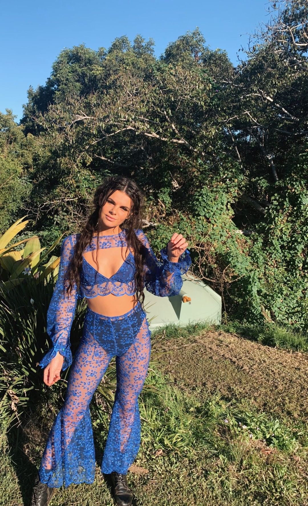 Create Your Own - Woven Lace Flares