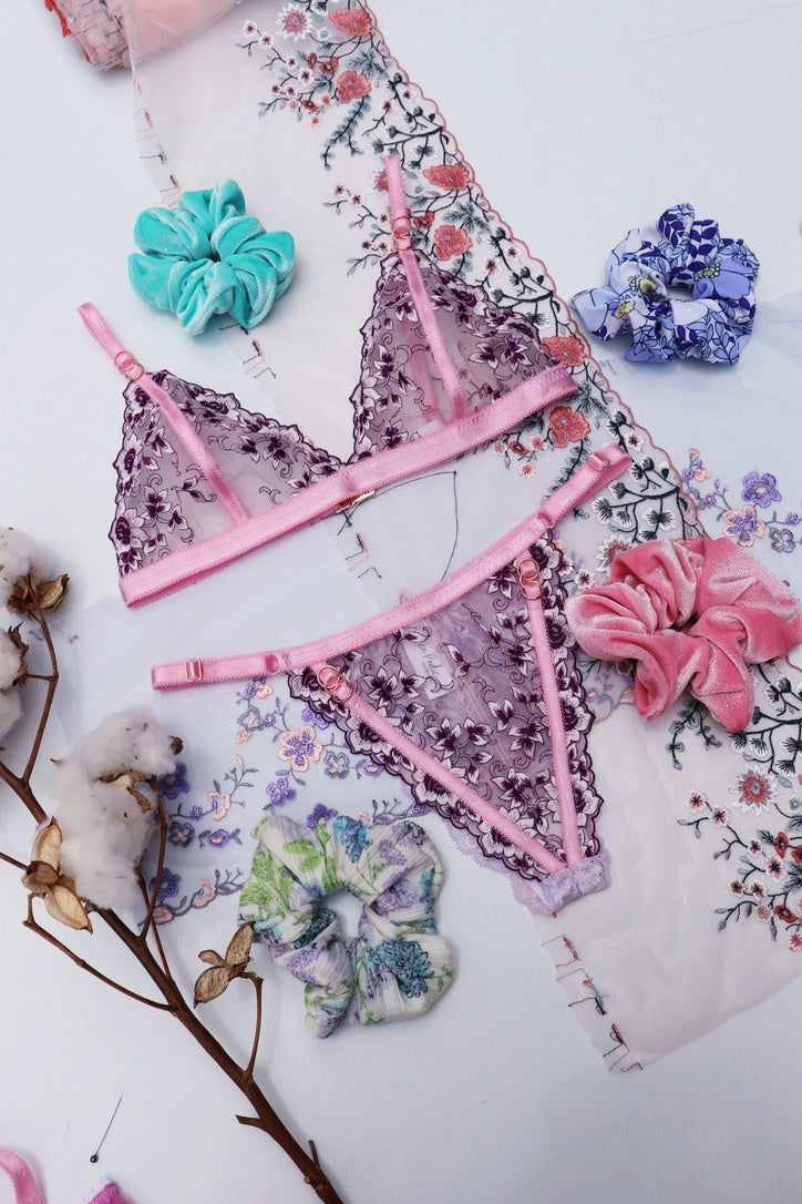 Lingerie Set and Scrunchie Subscription