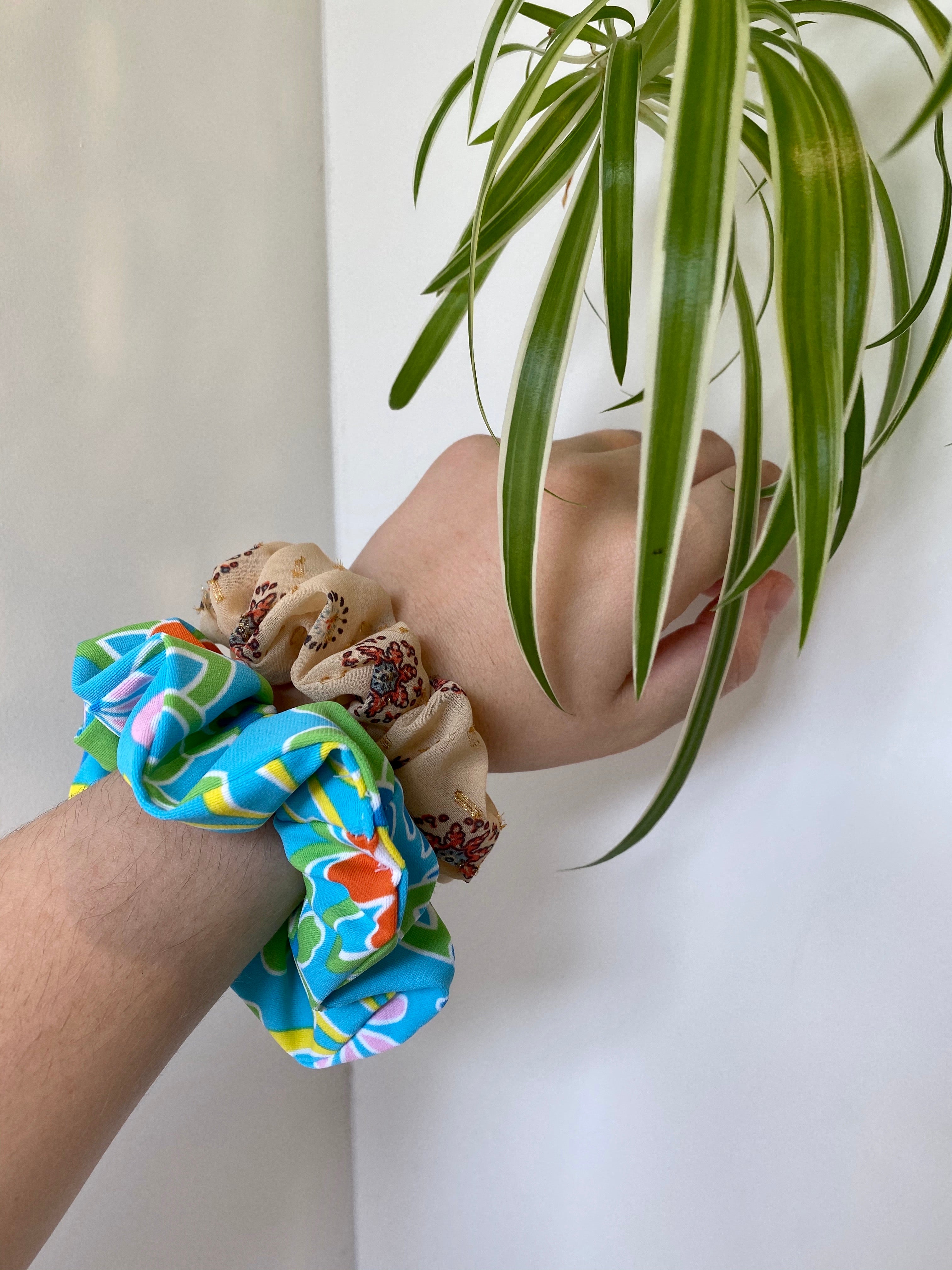 Add Two Matching Scrunchies