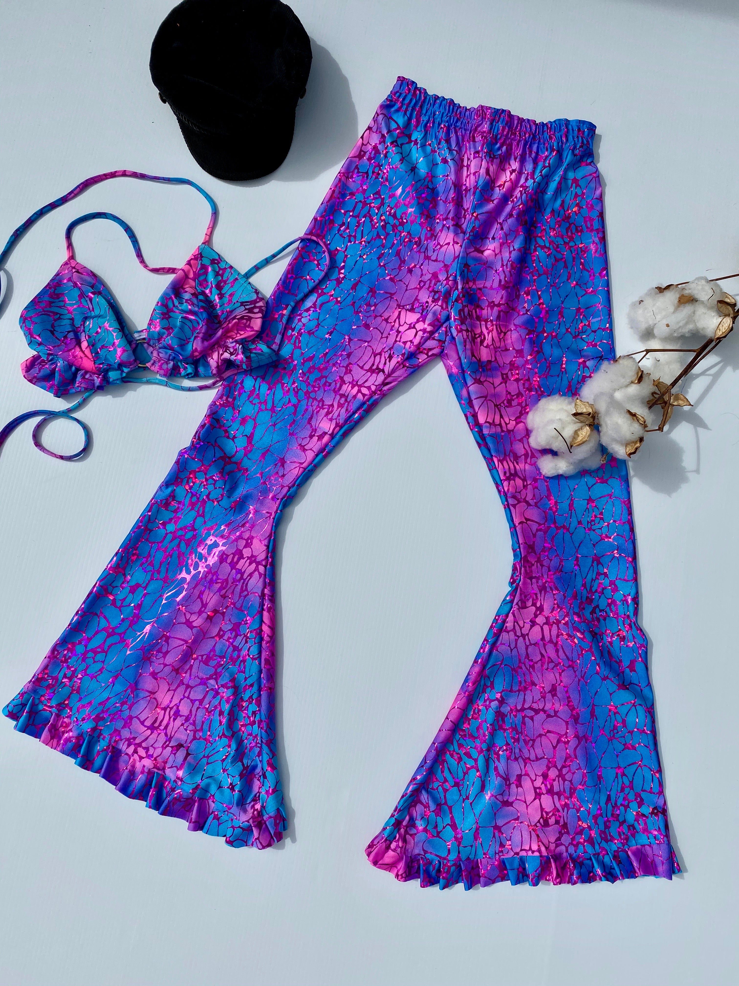 Create Your Own - Stretch Flares and Keyhole Bralette