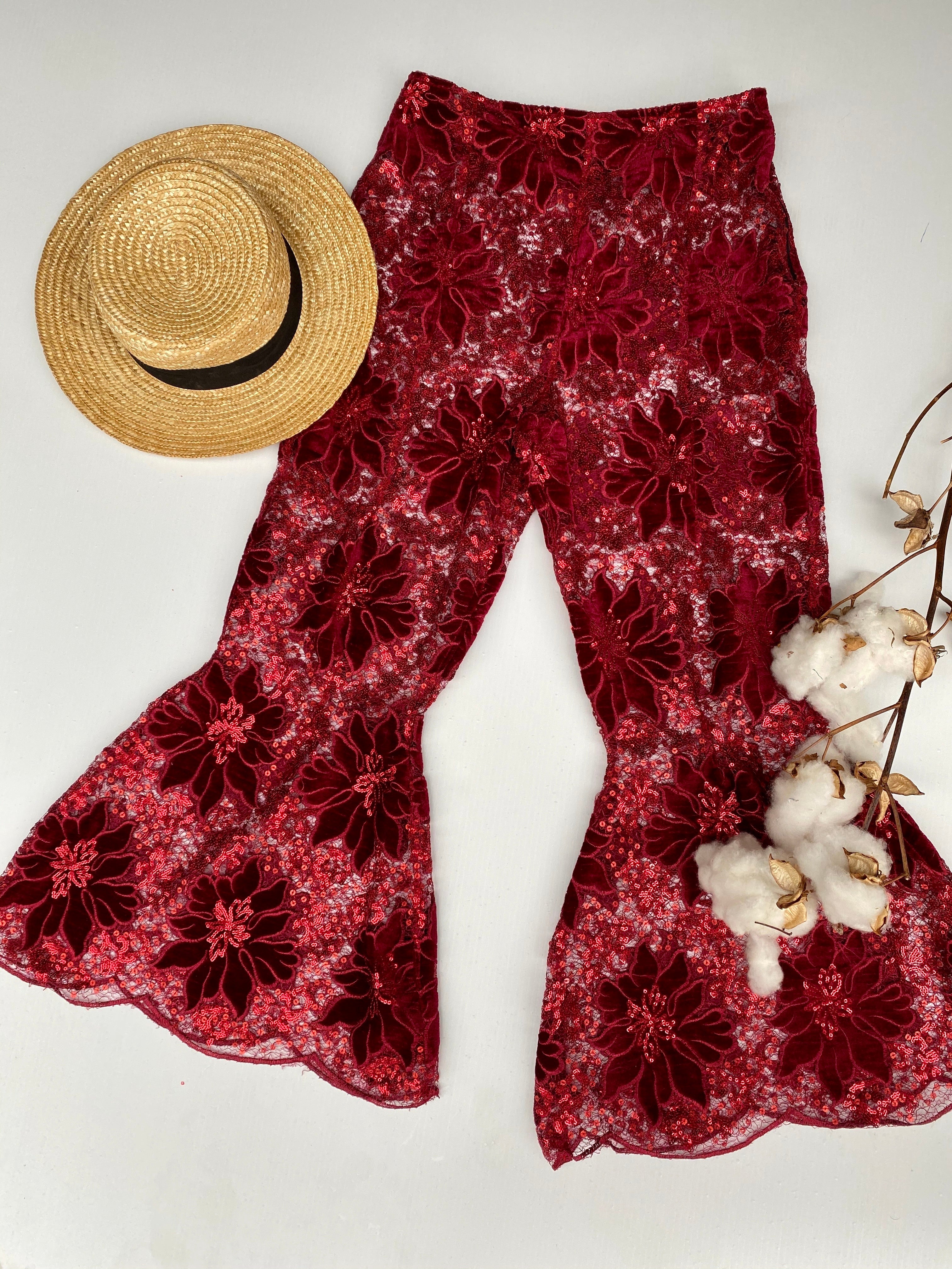 Create Your Own - Woven Lace Flares