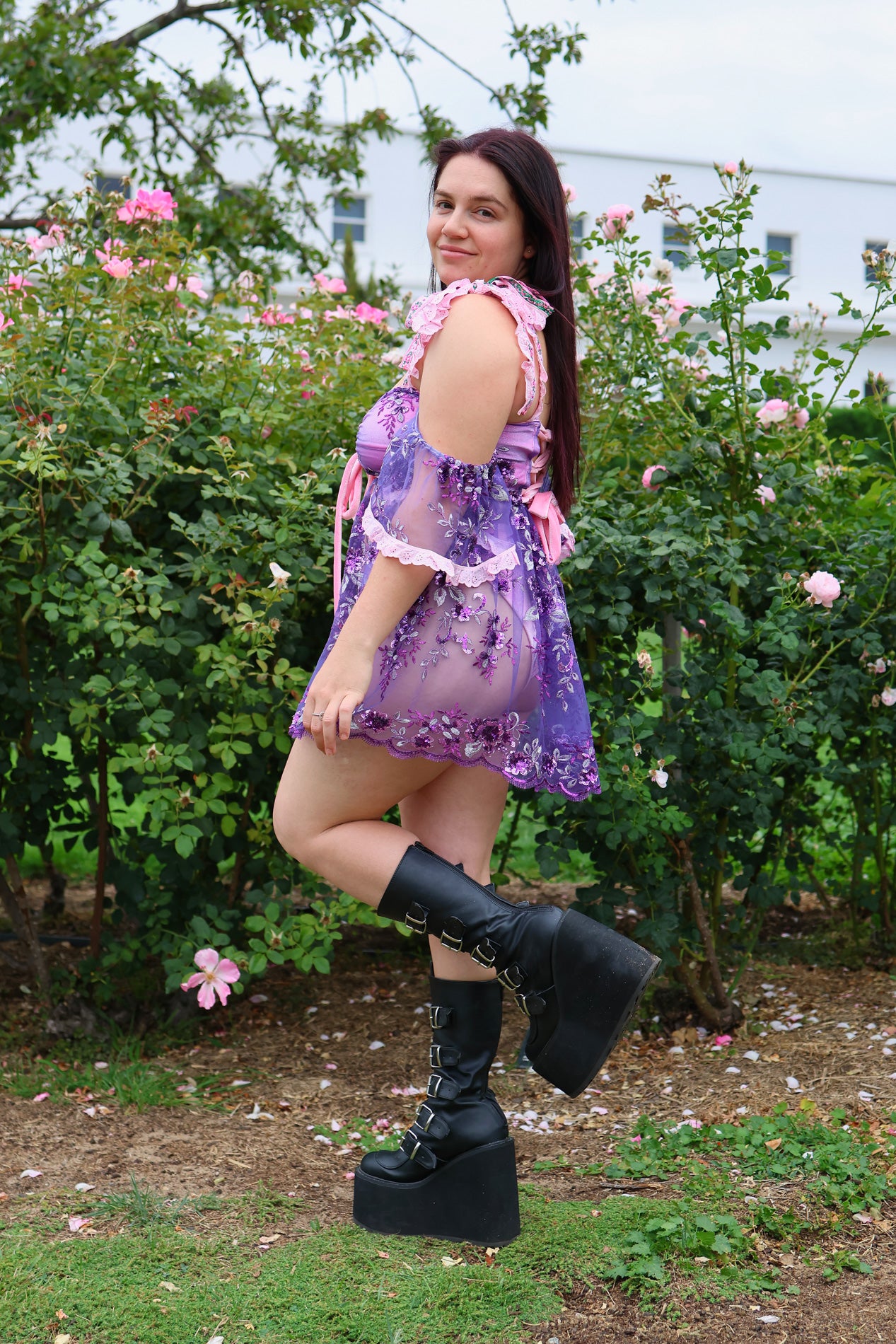 Pixie Dress - Purple