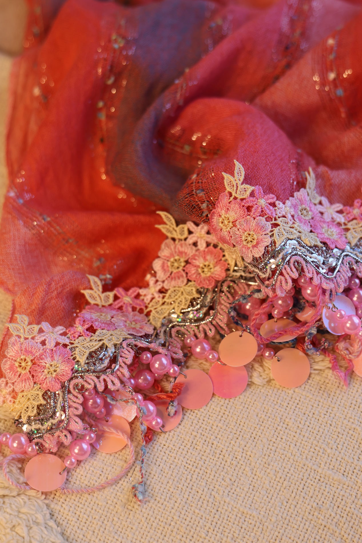 Fairy Raver Pashmina - One Of A Kind