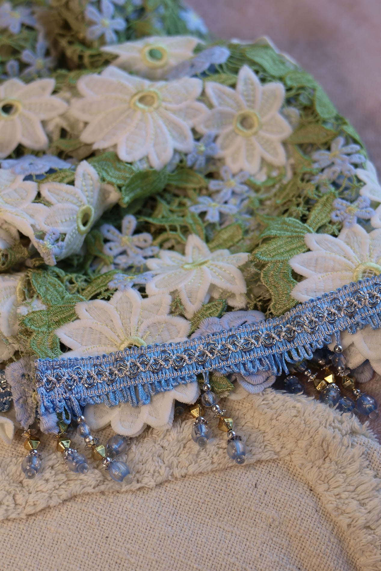 Flower Garden Pashmina - One Of A Kind