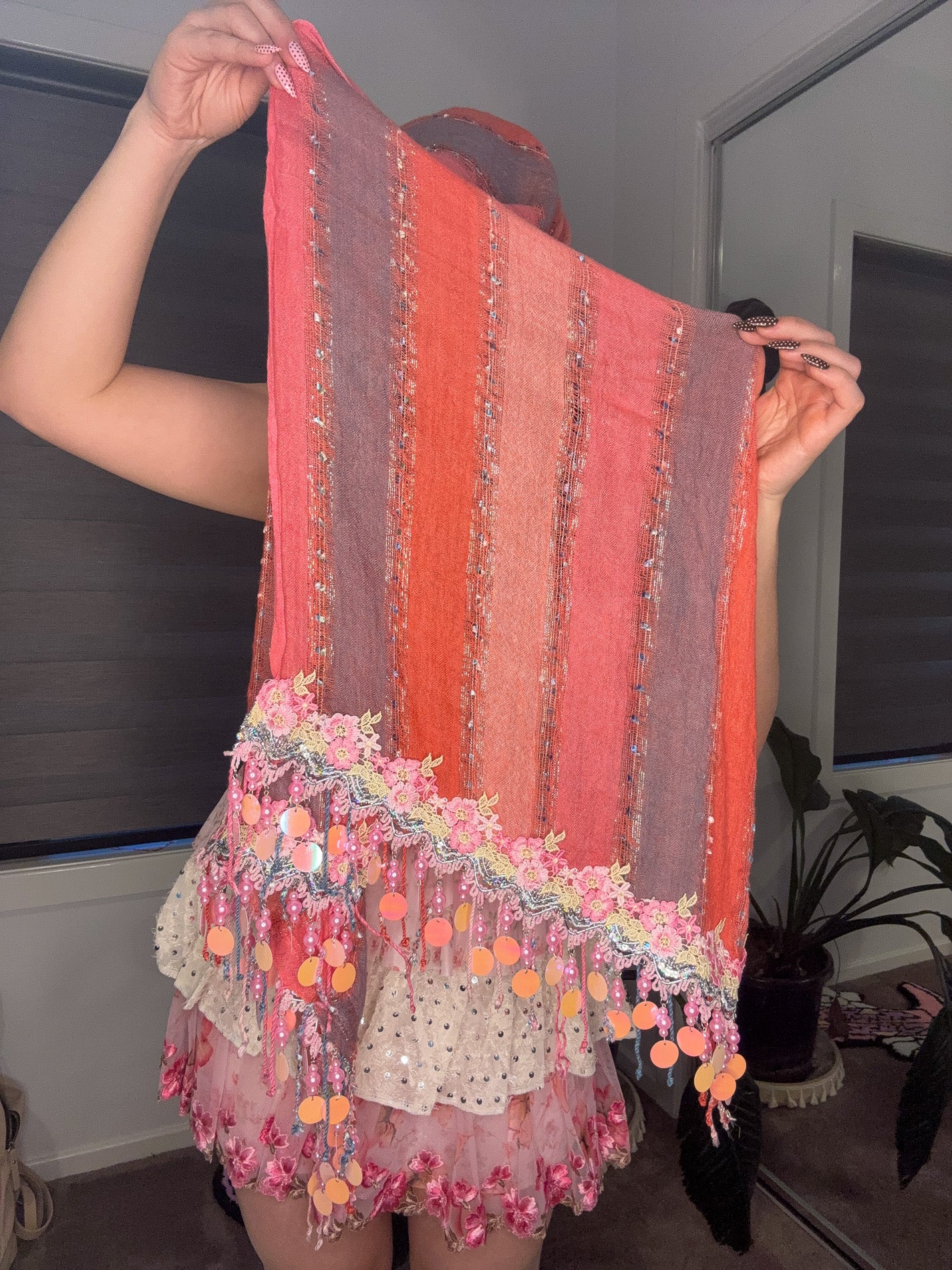Fairy Raver Pashmina - One Of A Kind