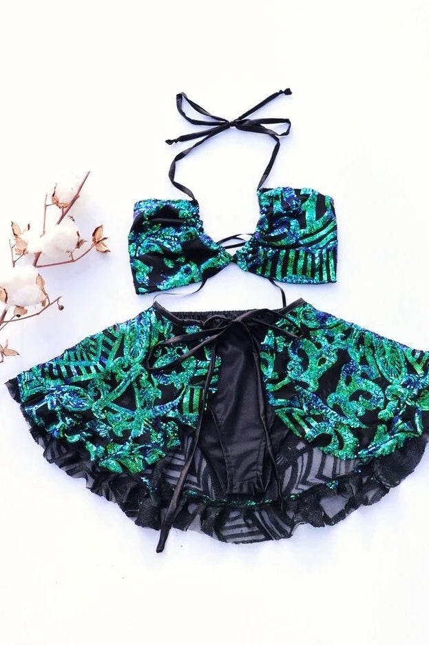 Emerald Goddess Set